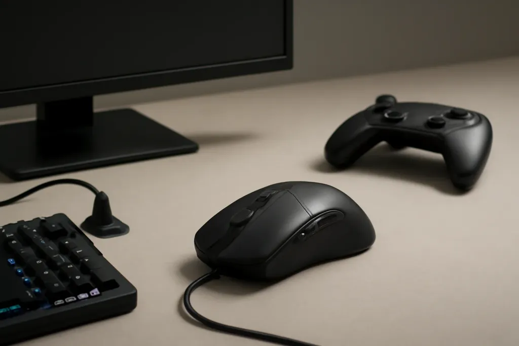 Editorial photograph related to how to choose DPI for FPS gaming mouse