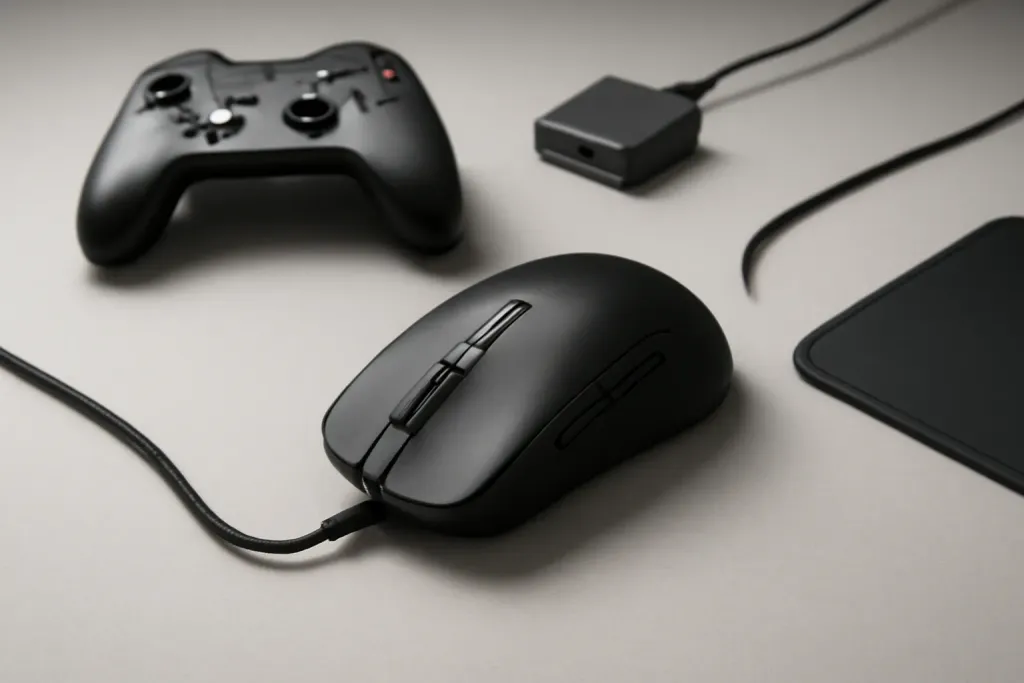 Editorial photograph related to mouse cursor skipping